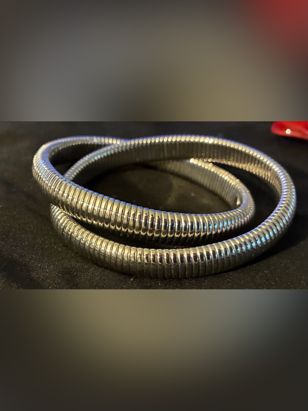 Coil Wrap Double Strand Bracelet
